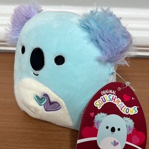 NWT Valentine Edition Squishmallows Kya The Koala 5 inch Plush Toy Kellytoys